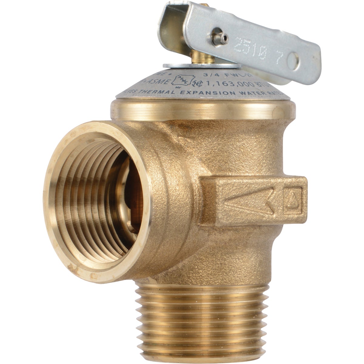 Cash Acme 3/4 In. Forged Pressure-Only Safety Relief Valve