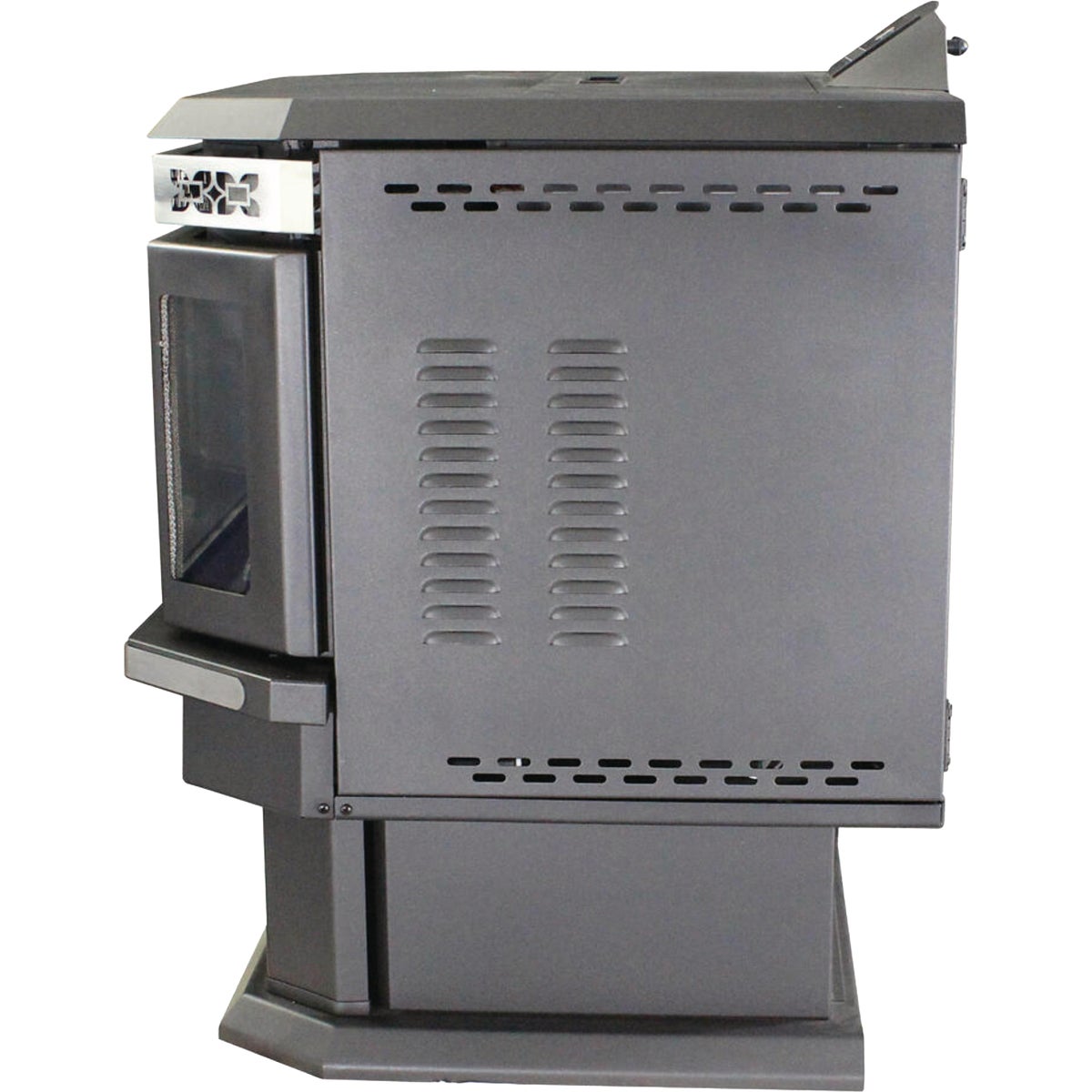 Ashley 2,200 Sq. Ft. Bay Front Pellet Stove with 45 Lb. Hopper Image 2