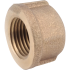 Anderson Metals 3/8 In. Red Brass Threaded Pipe Cap Image 1