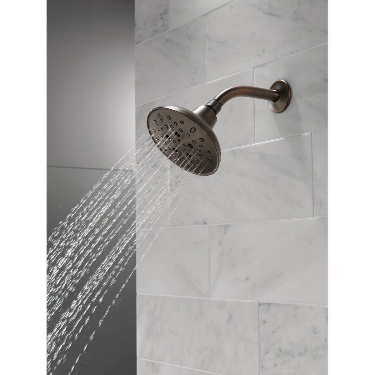 Delta H2O 1.75 GPM Venetian Bronze 5-Spray Shower Head Image 3