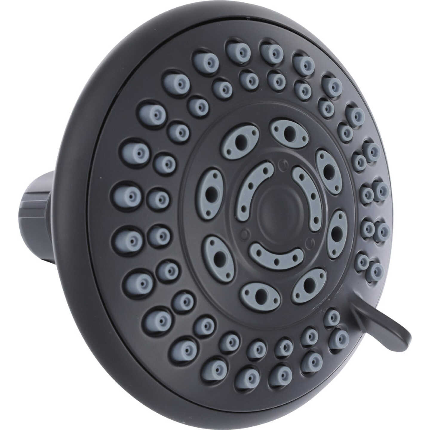 Danco 5-Spray 1.8 GPM Water Saving Shower Head, Matte Black Image 1