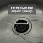 Danco 2-1/2 In. Dia Black Plastic Disposable Genie Disposer Strainer Image 2