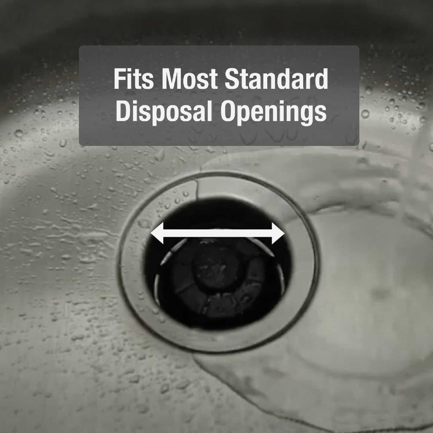 Danco 2-1/2 In. Dia Black Plastic Disposable Genie Disposer Strainer Image 2