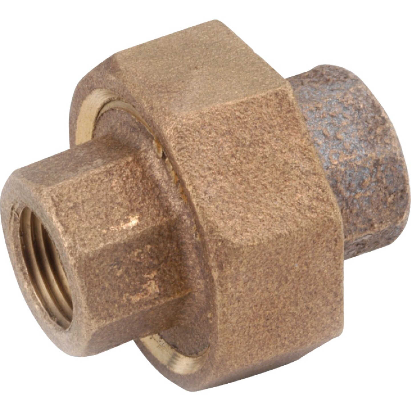 Anderson Metals 3/8 In. Red Brass Threaded Union Image 1