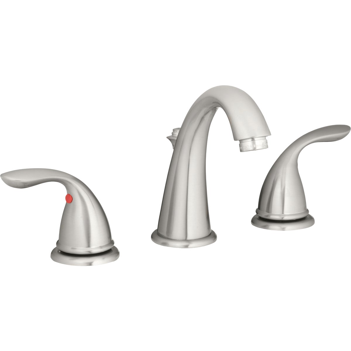 Homepointe Brushed Nickel 2-HandleWide Spread Lavatory Faucet Image 1