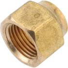 Anderson Metals 1/4 In. Brass Forged Short Flare Nut Image 1