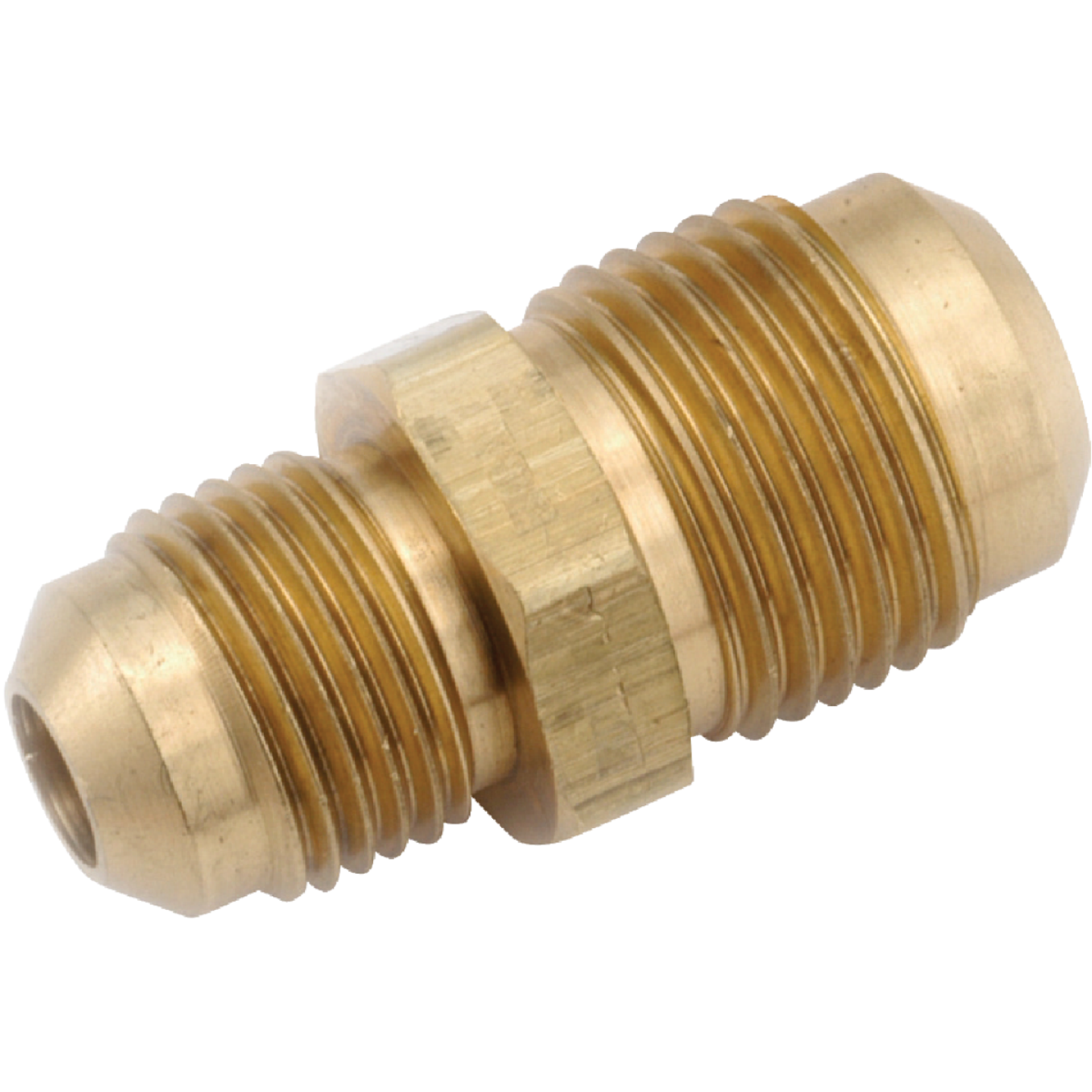 Anderson Metals 1/2 In. x 3/8 In. Brass Low Lead Low Lead Reducing Flare Union Image 1