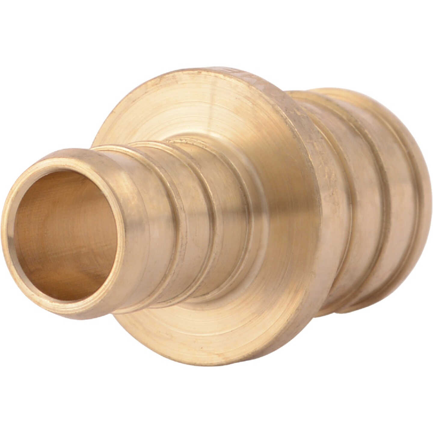 SharkBite Lead-Free Insert 3/4 In. Barb x 1/2 In. Barb Brass PEX Coupling Image 1