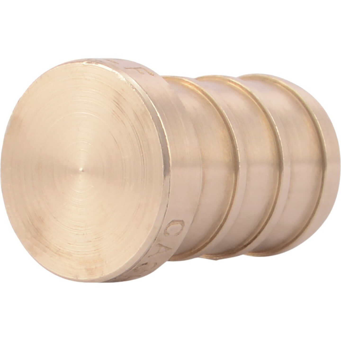 SharkBite 1/2 In. Barb Brass PEX Test Plug Image 1