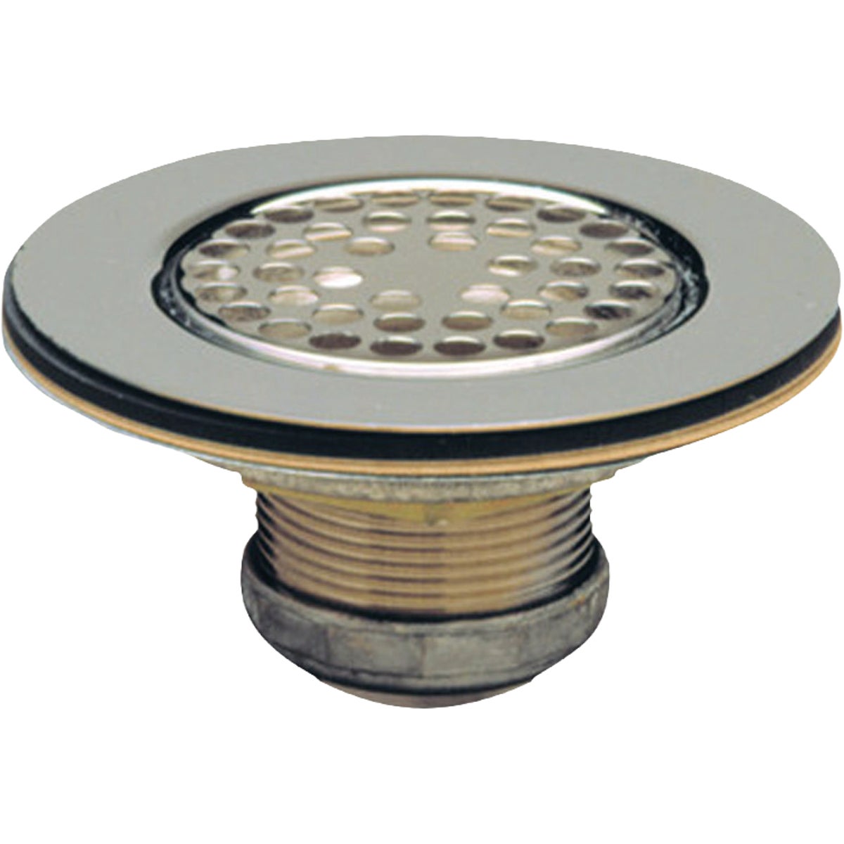 Keeney 4-1/2 In. Stainless Steel Wide Flange Strainer