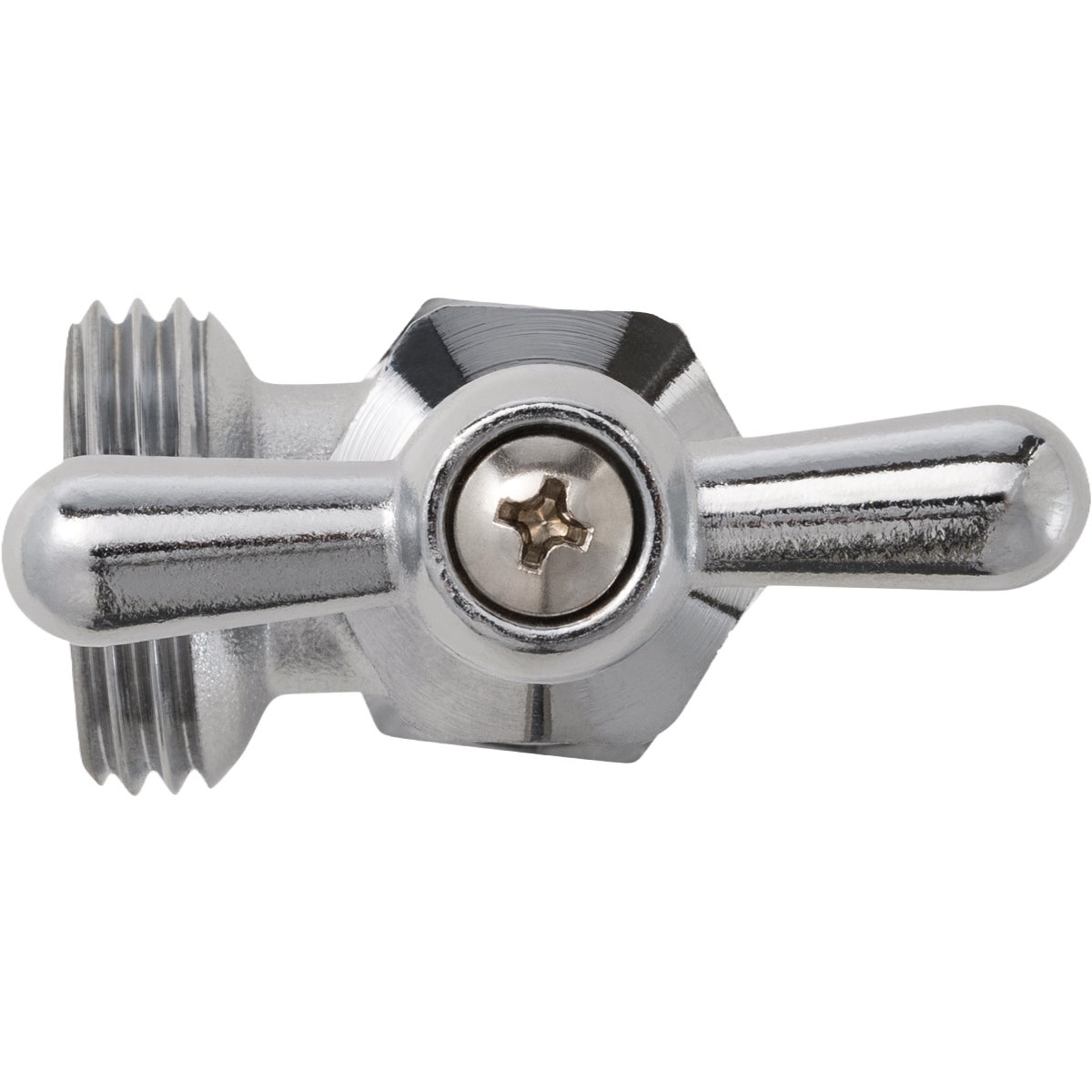 ProLine 1/2 In. COMP x 3/4 In. MHT Chrome Plated Brass Front Operated Washing Machine Valve Image 3