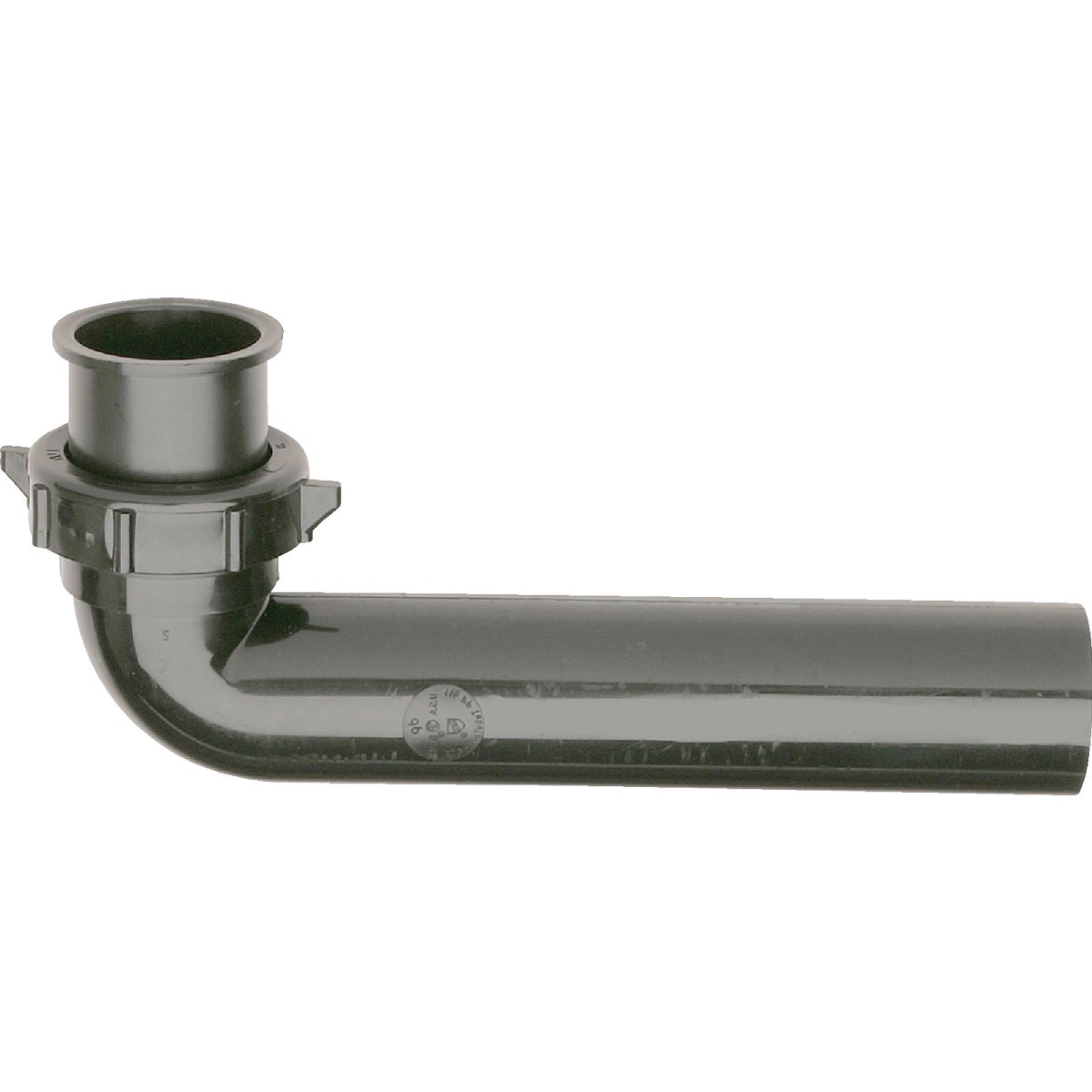 Plumb Pak 1-1/2 In. x 7 In.  Black Plastic Waste Arm