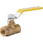Brass 3/8 In. FIP x 3/8 In. FIP Brass Ball Valve Image 1