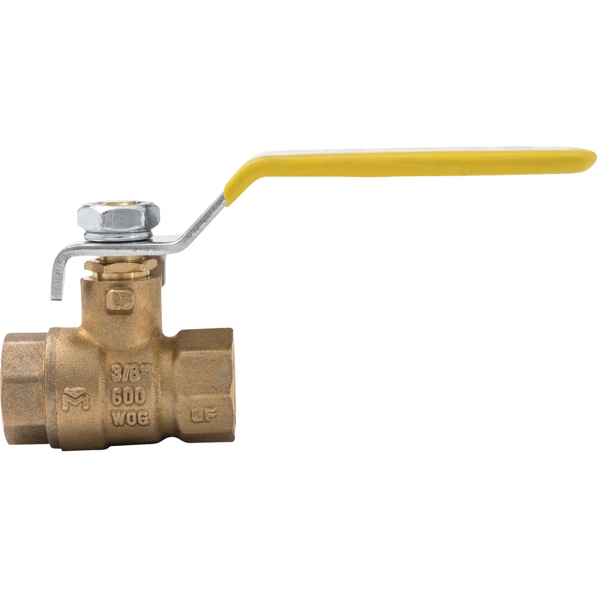 Brass 3/8 In. FIP x 3/8 In. FIP Brass Ball Valve Image 2