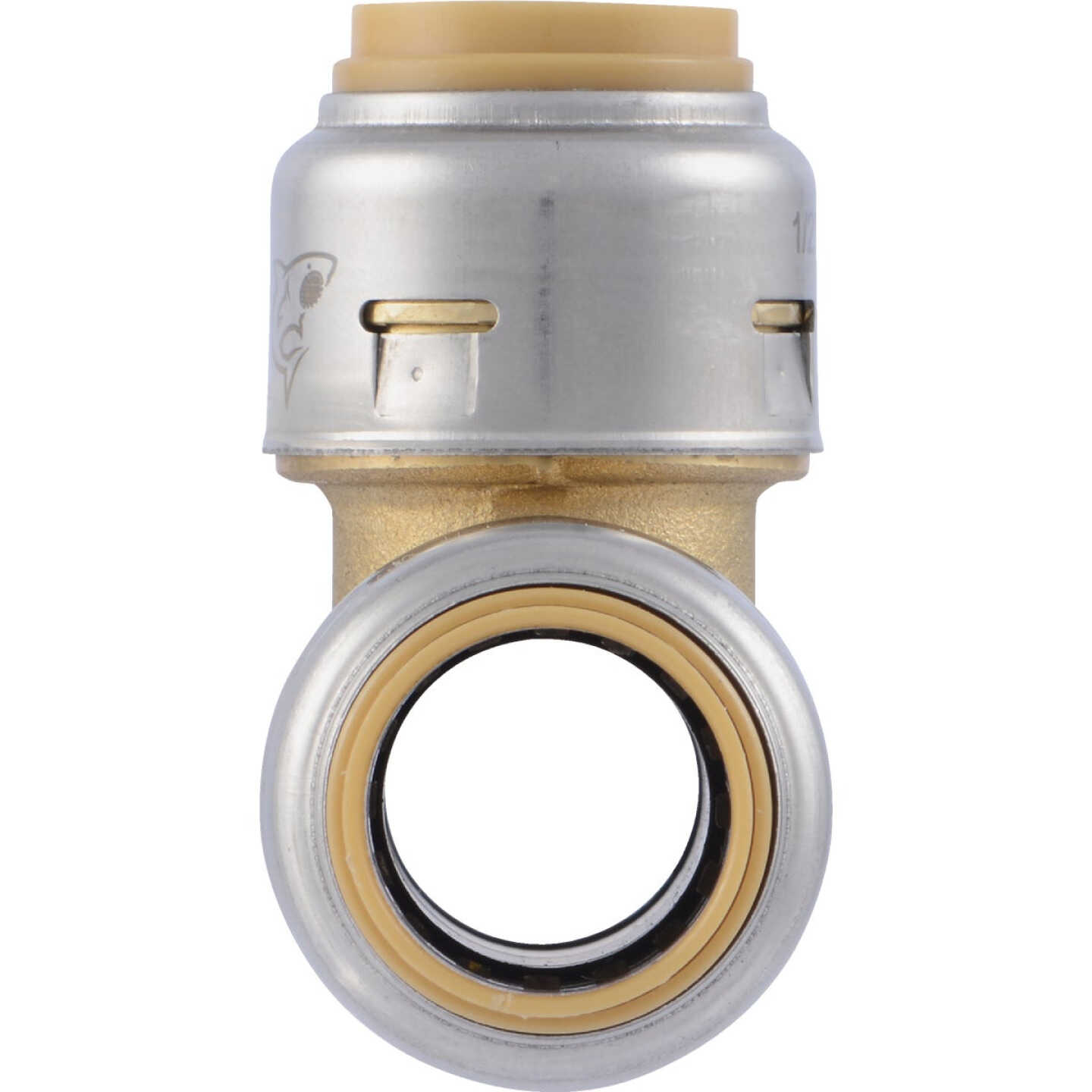 SharkBite 1/2 In. x 1/2 In. x 1/2 In. Brass Push-to-Connect Tee (4-Pack) Image 3