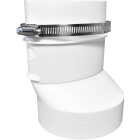 Dundas Jafine Round to Oval Plastic Dryer Duct Connector Image 1