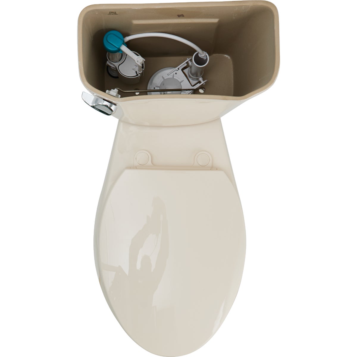 Common Goods Harbor Bone Elongated 1.28 GPF Toilet Image 7