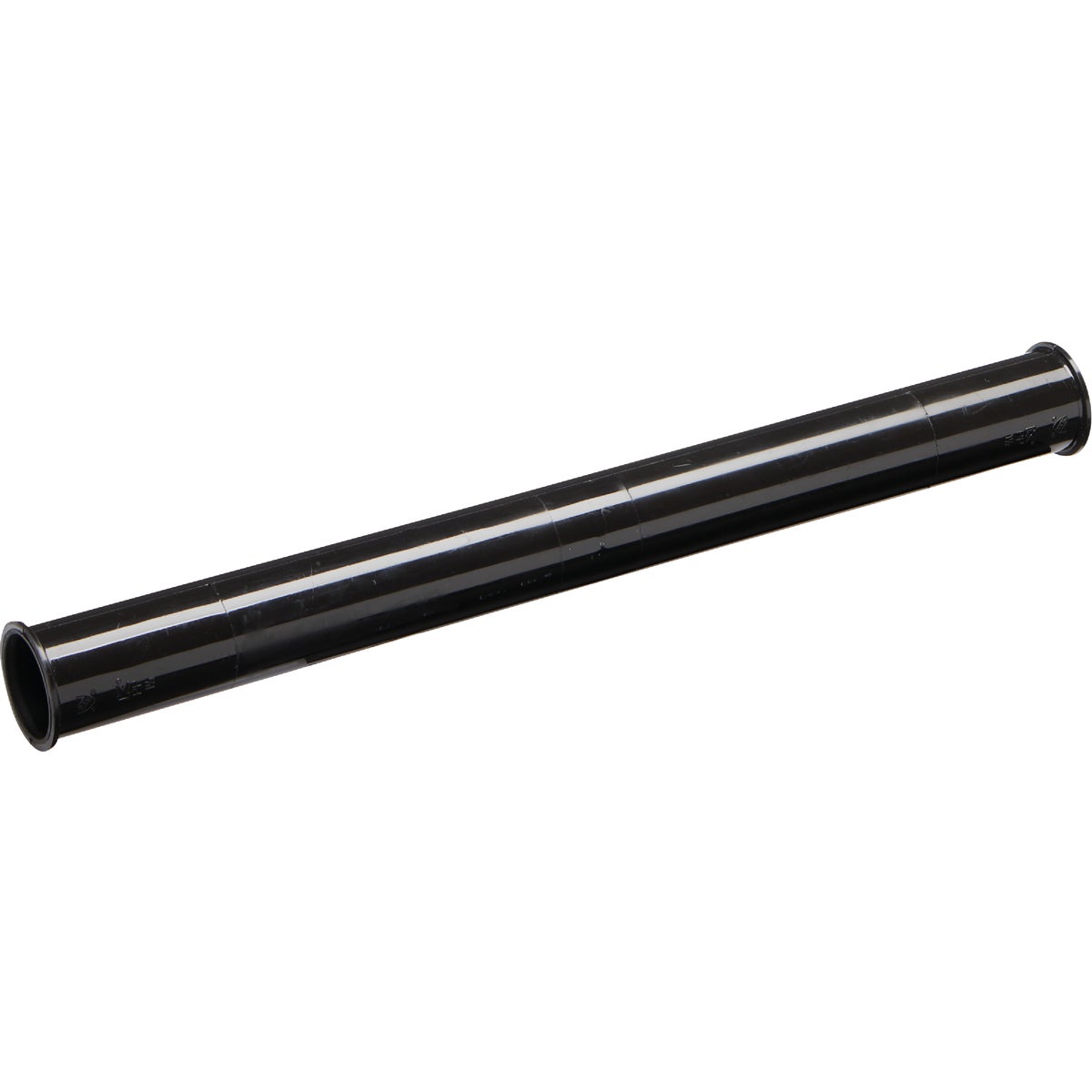 Keeney 1-1/2 In. OD x 16 In. Black Plastic Tailpiece