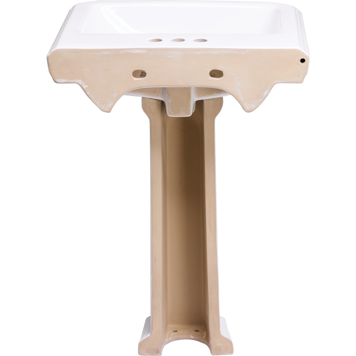 Common Goods Grove White Pedestal Sink Image 7
