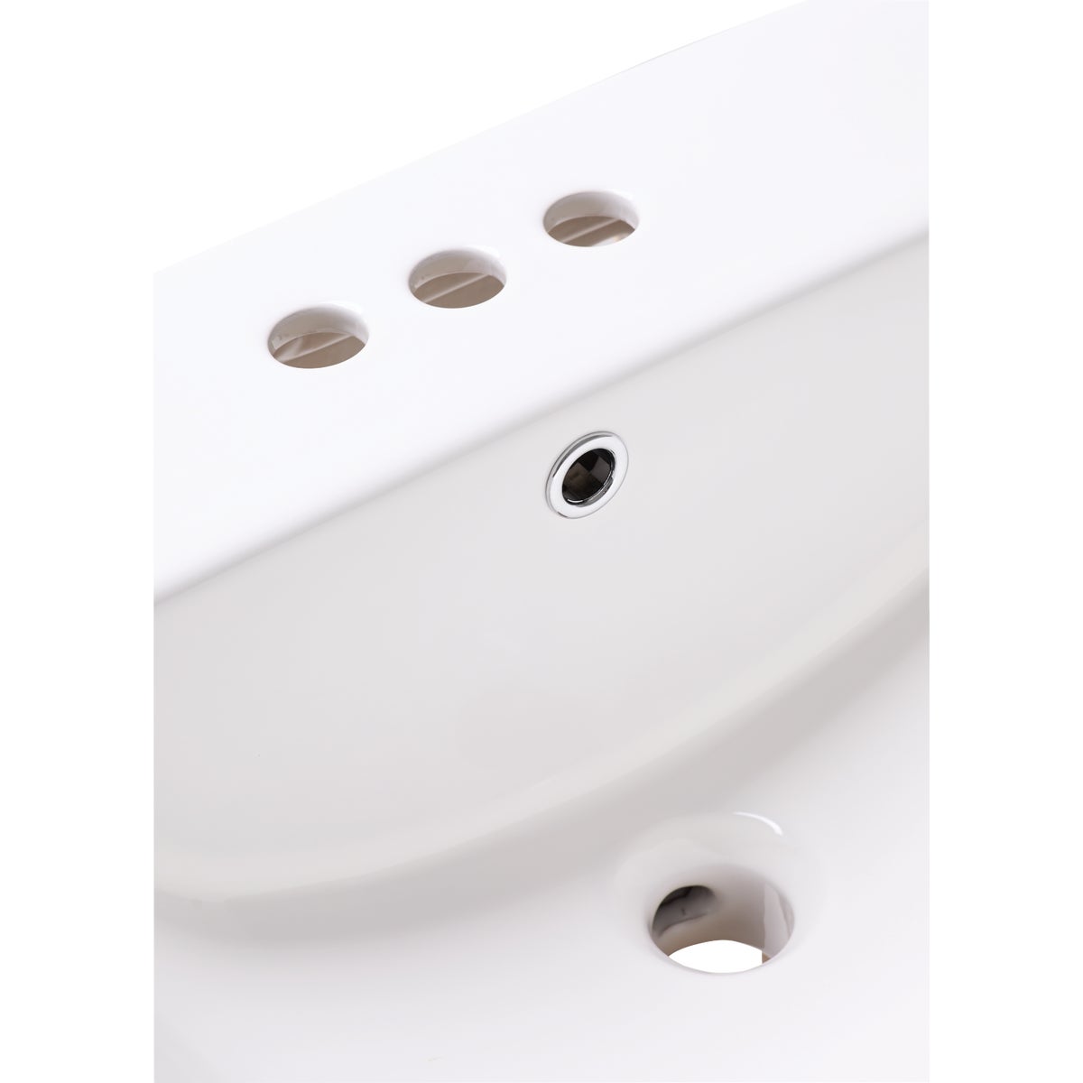 Common Goods Grove White Pedestal Sink Image 9
