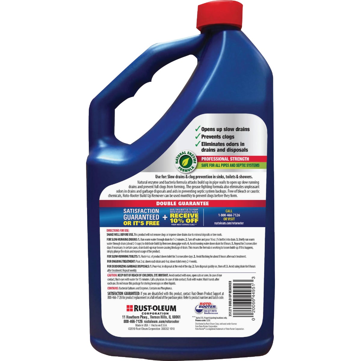 Roto-Rooter 64 Oz. Build Up Remover Image 7