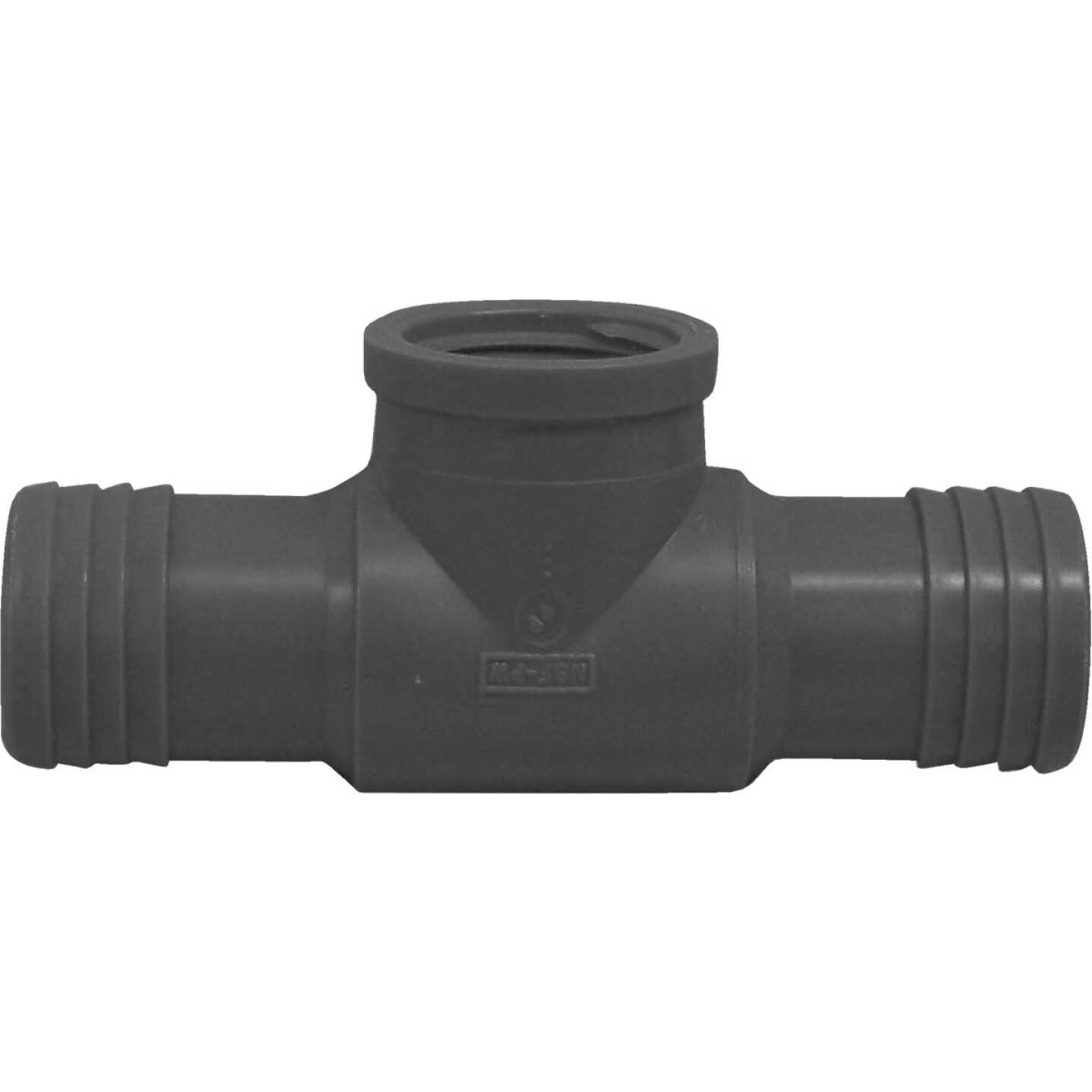 Boshart 1-1/4 In. x 1-1/4 In. x 3/4 In. FIP Combination Polypropylene Insert Tee Image 1