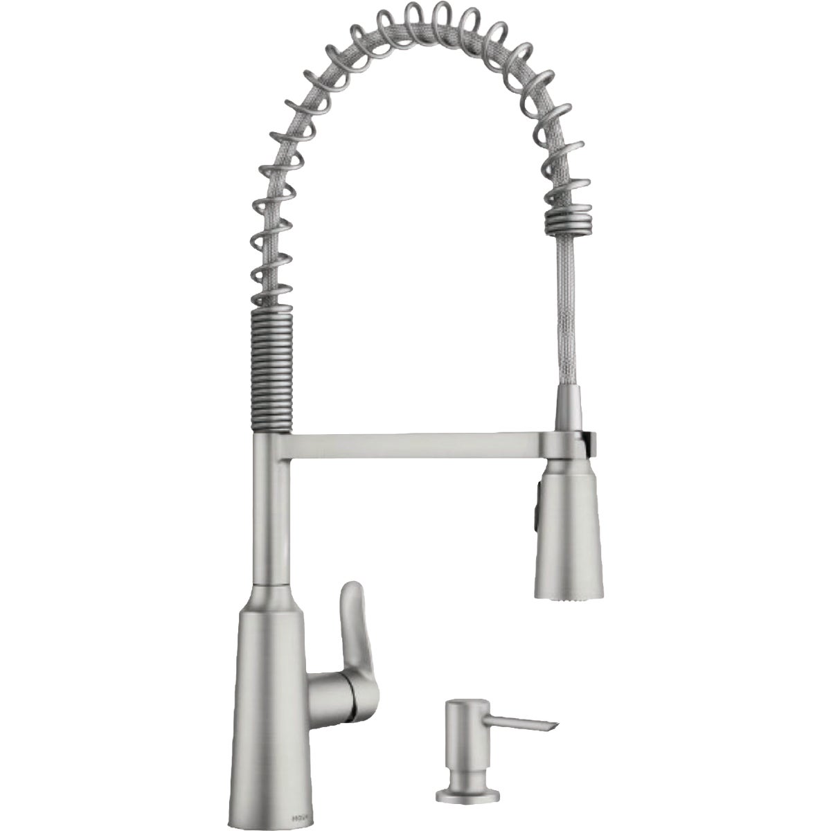 Moen Edwyn Stainless Steel Single-Handle High-Arc Kitchen Faucet