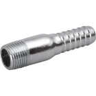 B&K 1-1/2 In. BARB x MIP Galvanized Steel Coupling Image 1