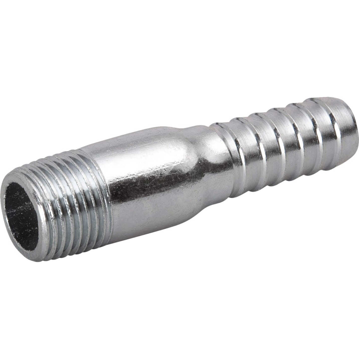 B&K 1-1/2 In. BARB x MIP Galvanized Steel Coupling Image 1