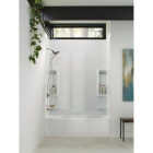 Delta 5-Piece White Galiant Bathtub Wall Surround Set Image 3