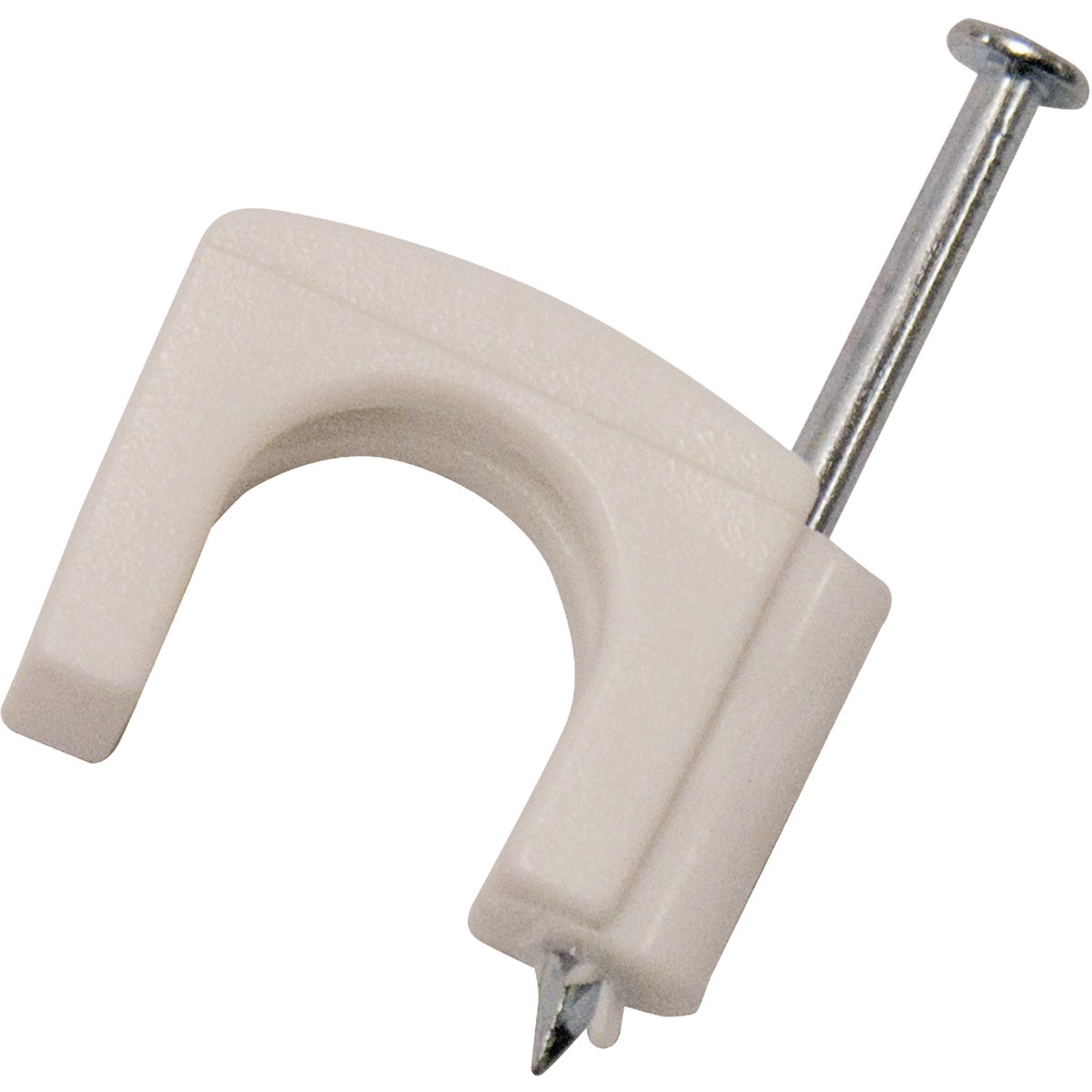 Gardner Bender 7/16 In. Plastic Low-Voltage Cable Staple (50-Pack)