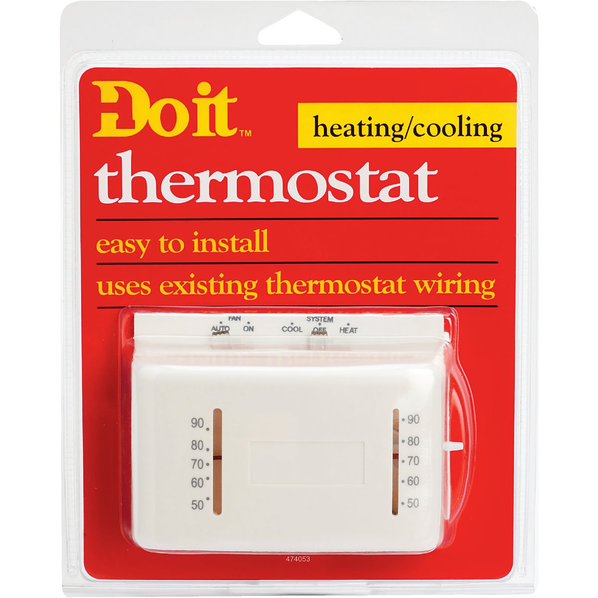 Do it Best 50 F to 90 F 24V Mechanical Thermostat Image 2