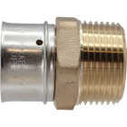 SharkBite 1 In. x 1 In. MNPT PEX Press Brass Adapter Image 1
