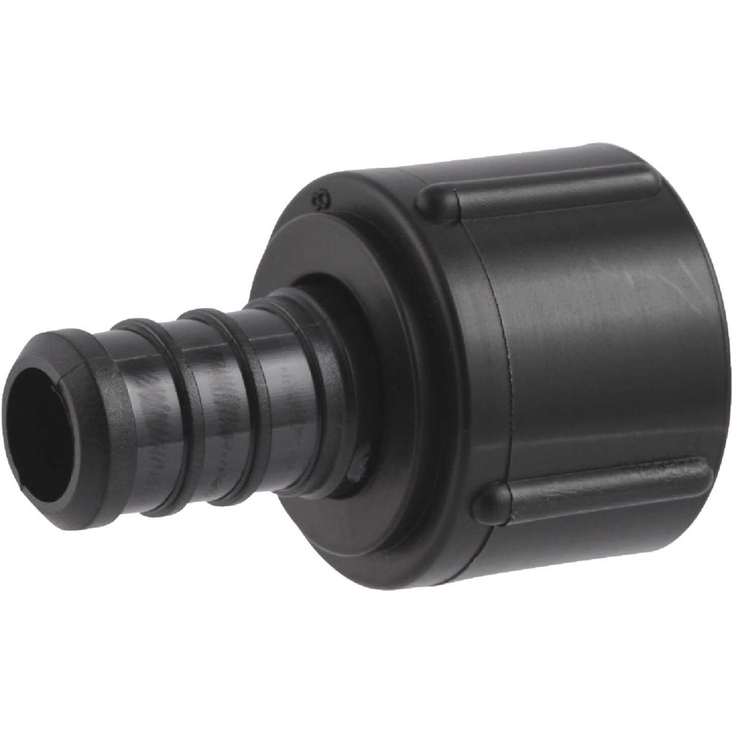 SharkBite 1/2 In. Barb x 1/2 In. FPT Swivel Poly-Alloy PEX Adapter (5-Pack) Image 1