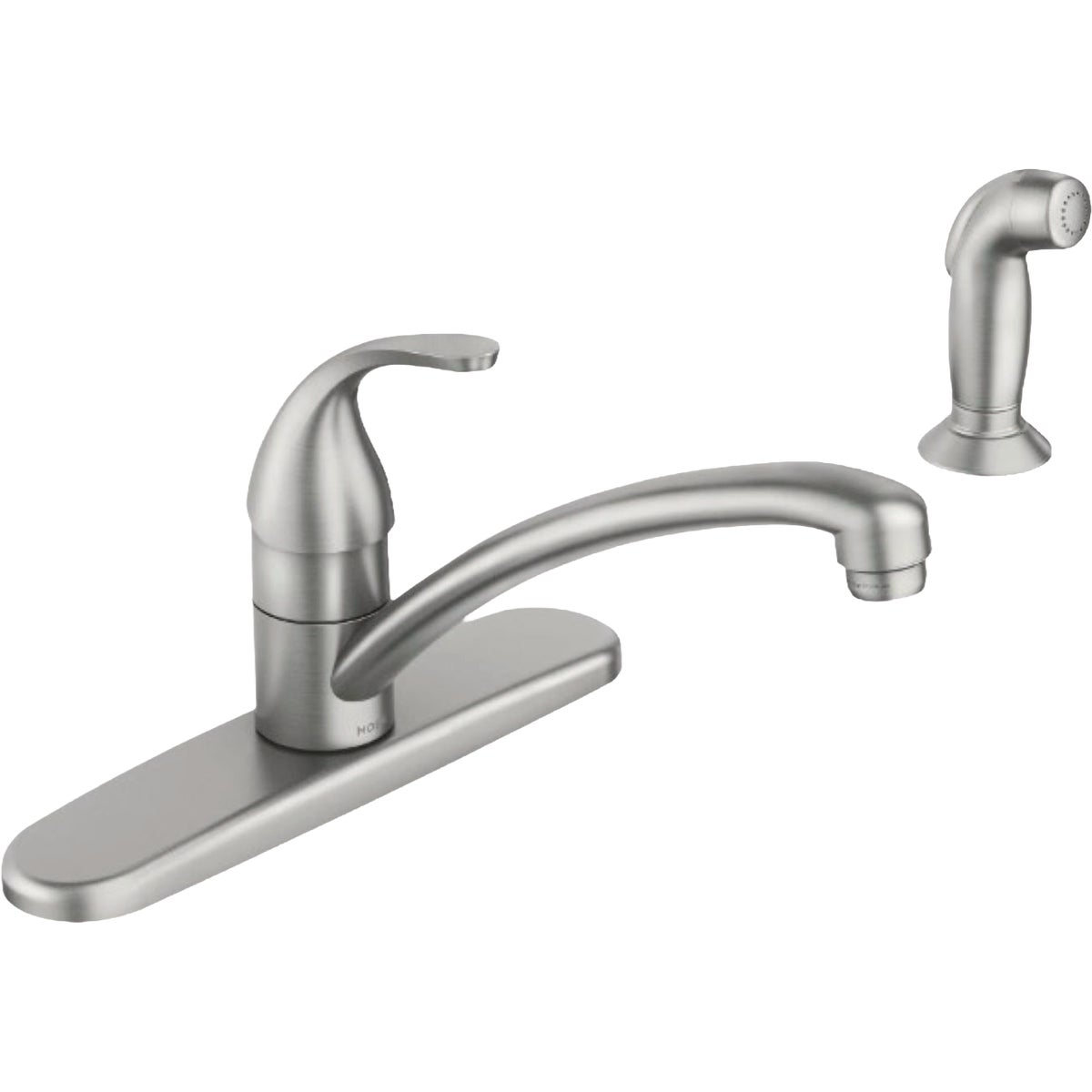Moen Adler Stainless Steel Single-Handle High-Arc Kitchen Faucet