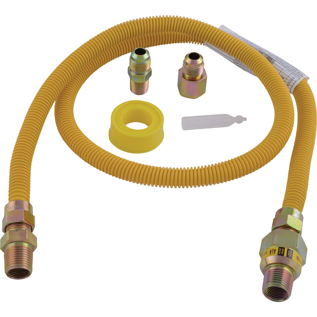 Eastman 1/2 In. OD x 48 In. Gas Dryer Installation Kit