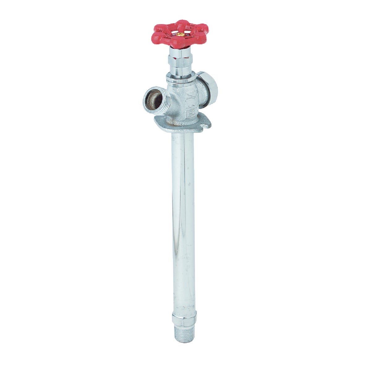 ProLine Chrome Plated Brass 1/2 In. MIP x 3/4 In. MHT Anti-Siphon 8 In. Frost Free Sillcock