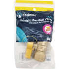 Eastman 1/2 In. FIP x 1/2 In. FIP Forged Brass Straight Gas Shutoff Valve Image 2
