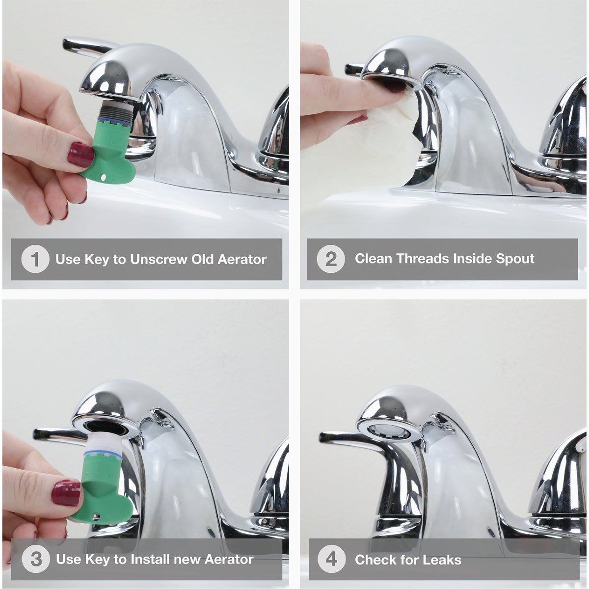 Danco WaterSense 1.2 GPM Tiny Hidden Faucet Aerator Insert (2-Pack) Image 2