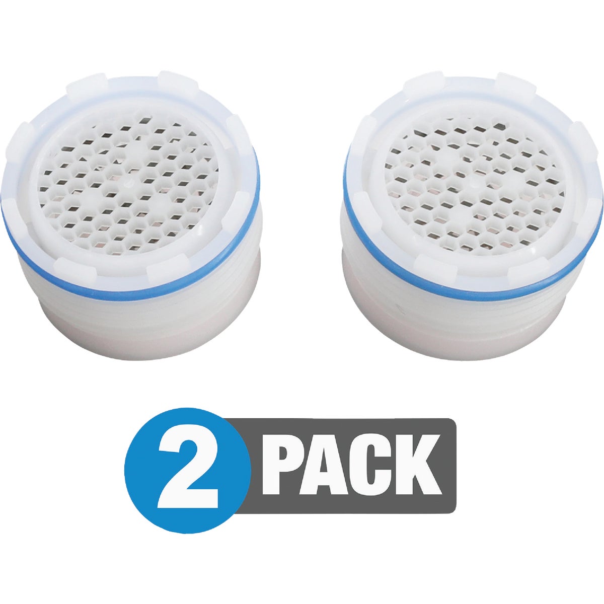 Danco WaterSense 1.2 GPM Tiny Hidden Faucet Aerator Insert (2-Pack)