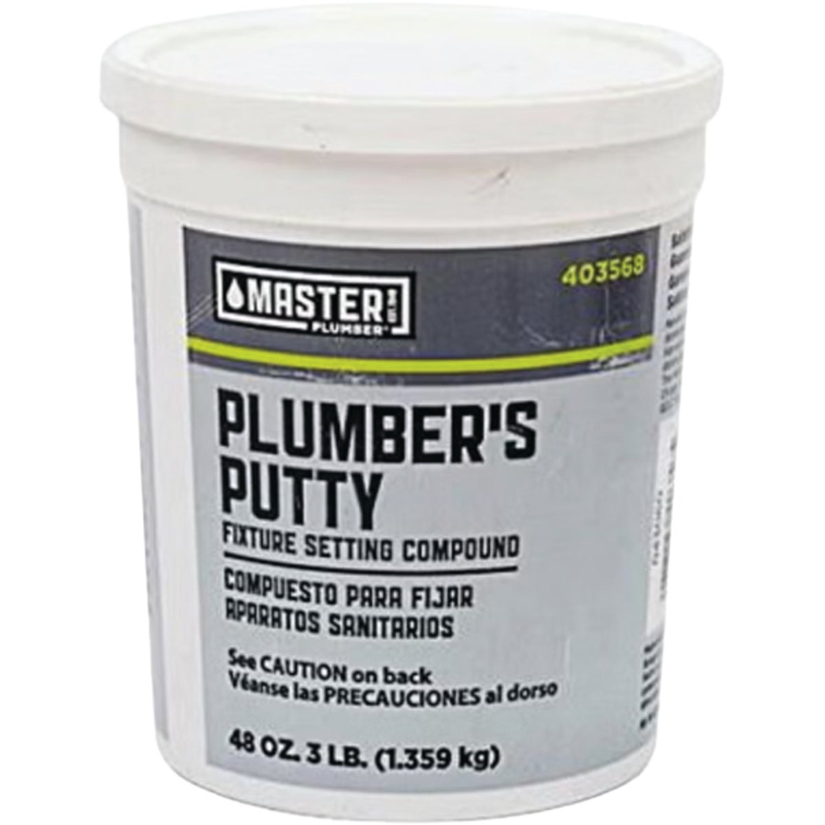 Master Plumber 3 Lb. Plumber's Putty Image 1