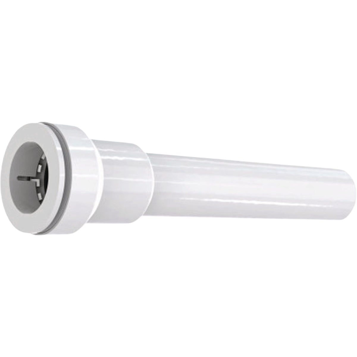 Plumb Pak 1-1/4 In. x 8 In. White Insta-Plumb Push-Fit Bathroom Sink Extension Tube