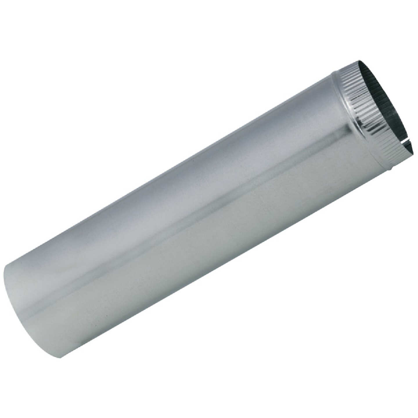 Imperial 24 Ga. 10 In. x 24 In. Galvanized Furnace Pipe Image 1