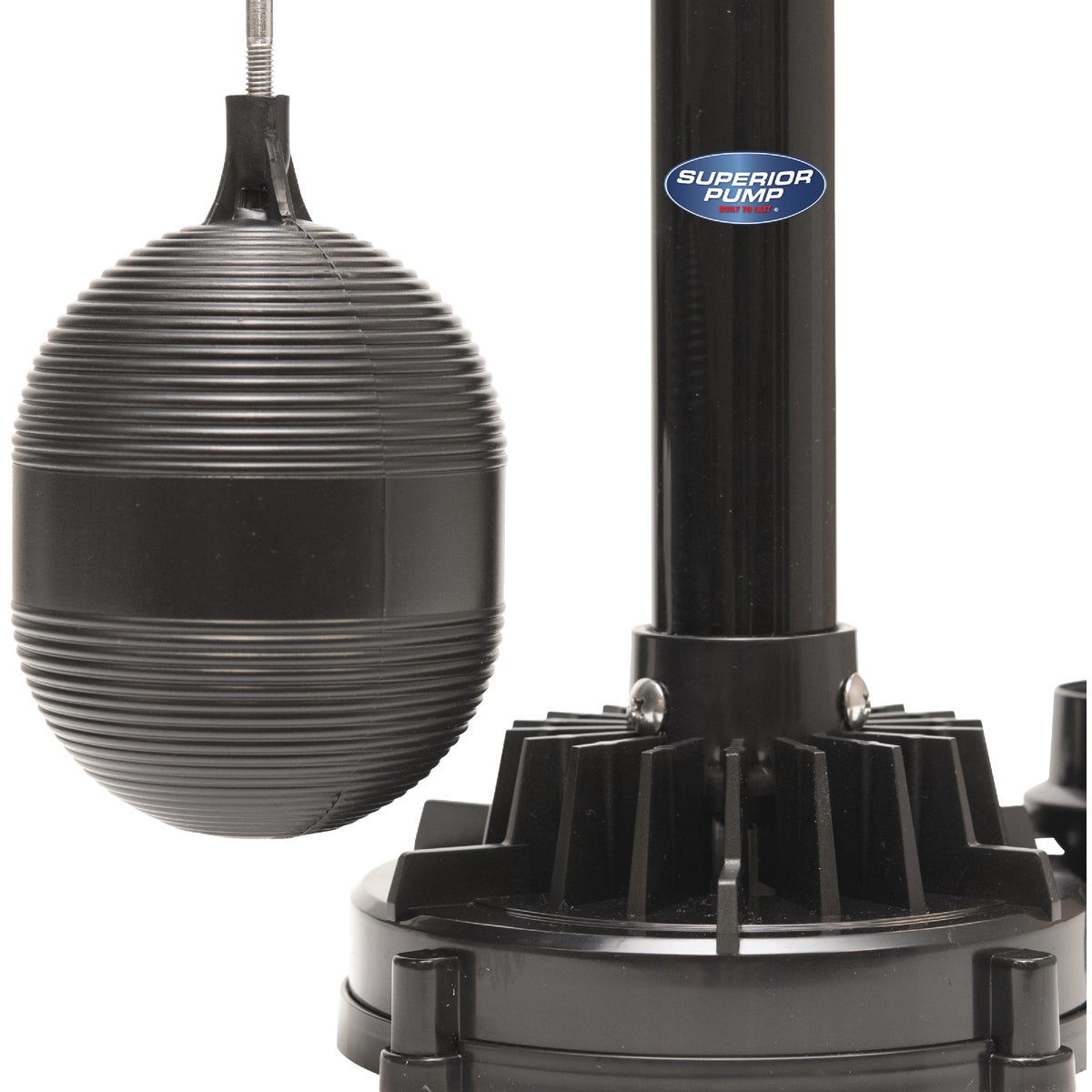 Superior Pump 1/3 HP Thermoplastic Pedestal Sump Pump Image 4
