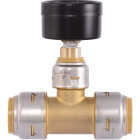 SharkBite 3/4 In. Push-to-Connect Pressure-Gauge Brass Tee Image 5