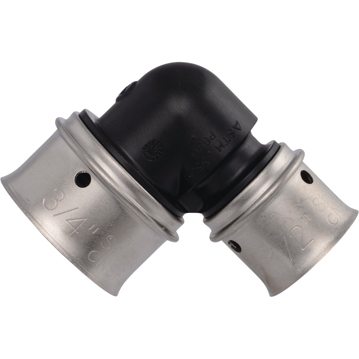 SharkBite 3/4 In. x 1/2 In. PEX Press Poly Elbow Image 3