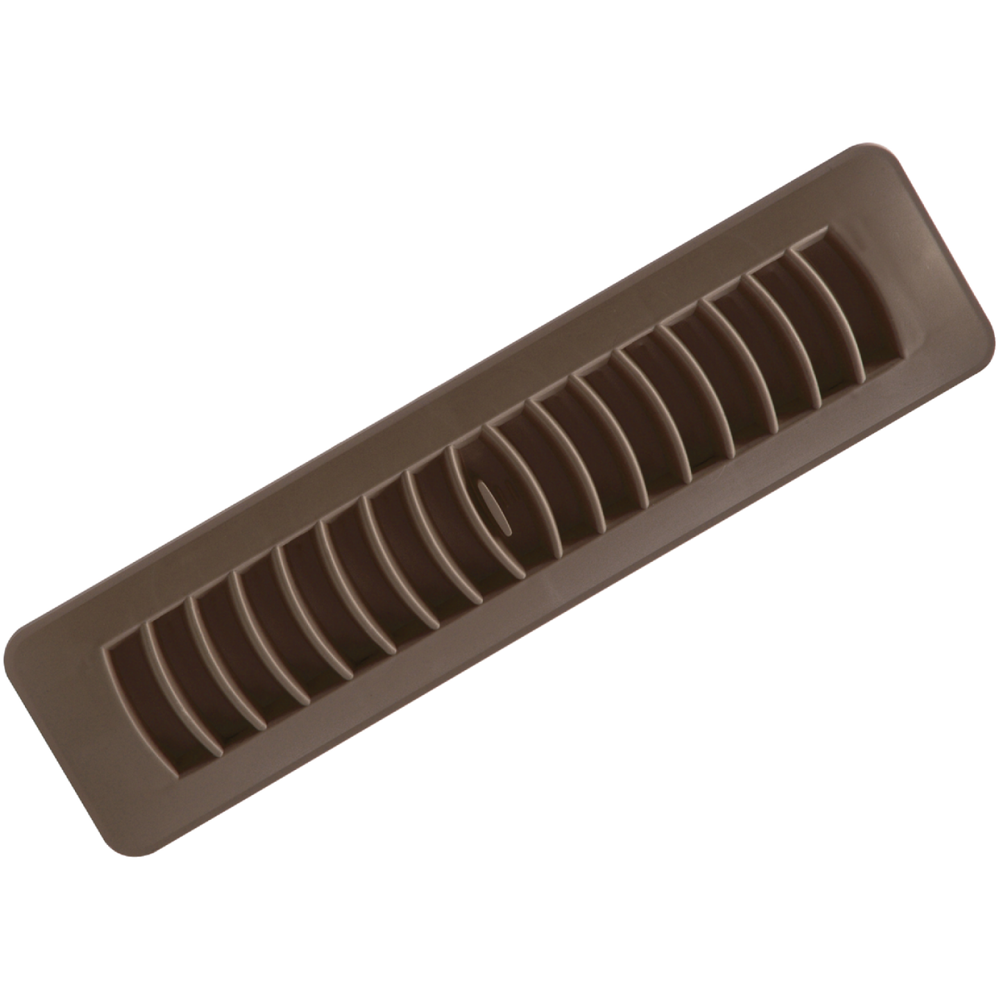 Imperial 2-1/4 In. x 12 In. Brown Plastic Louvered Floor Register Image 1