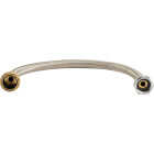 QuickFitting 3/4 In. Push-to-Connect x 3/4 In. FIP x 18 In. Braided Stainless Steel Water Heater Connector Hose Image 5