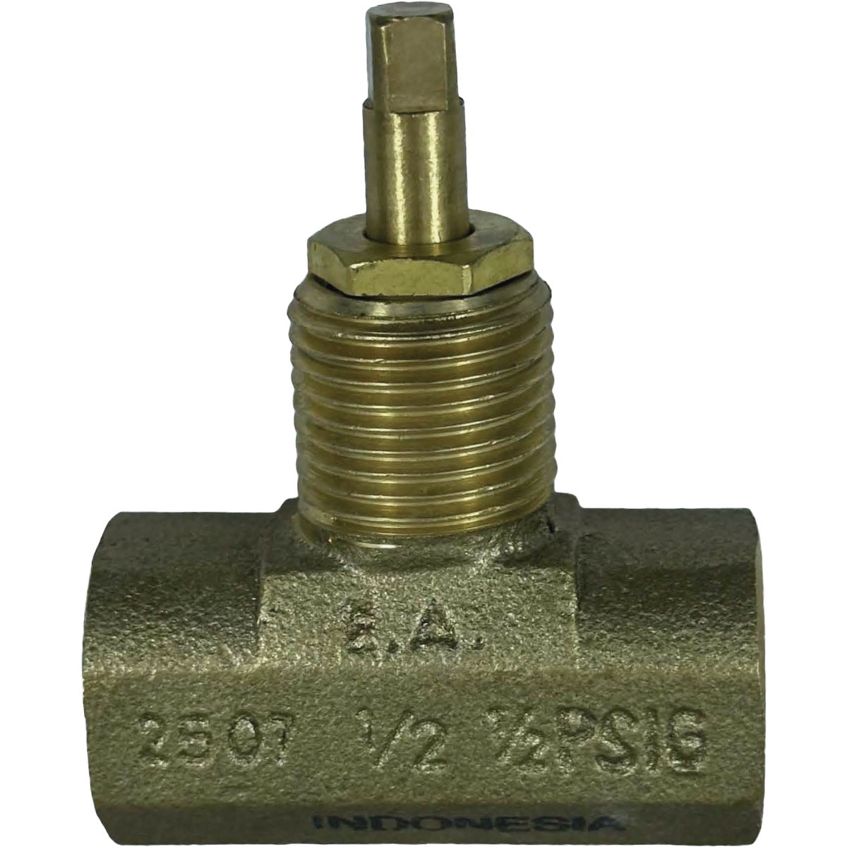Blue Flame 1/2 In. Brass Multi-Turn Straight Gas Globe Valve