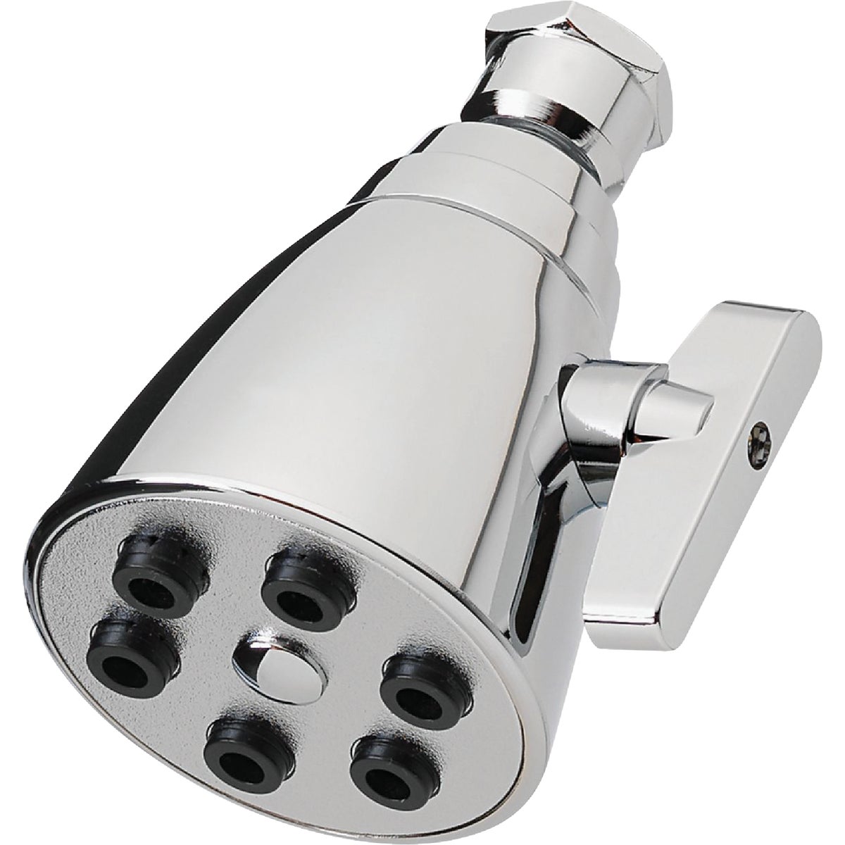 HomePointe Shower Head, Fixed Mount, 6-Spray, Chrome Image 1